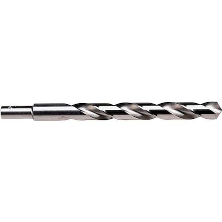 Jobber Drill Bit, 2964 In Dia, 558 In OAL, Spiral Flute, 2964 In Dia Shank, Straight Shank